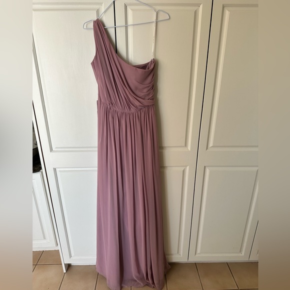 After Six Dusty Rose Bridesmaid Dress - Picture 3 of 4